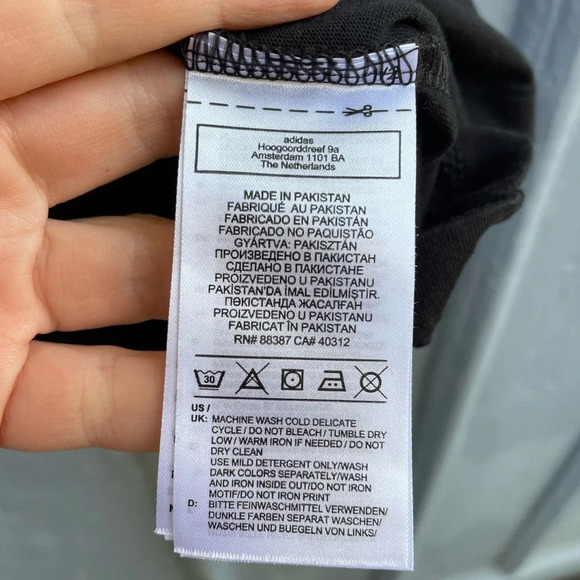 Adidas Shattered Trefoil  T-Shirt, size Youth 18 (Small) - Picture 10 of 11